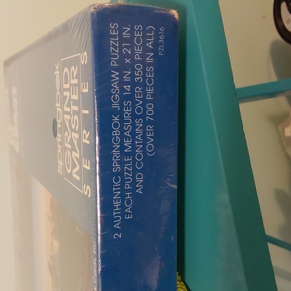 NIB two puzzle set 14"x21" puzzles Springbok Grand Masters Series - Picture 8 of 8